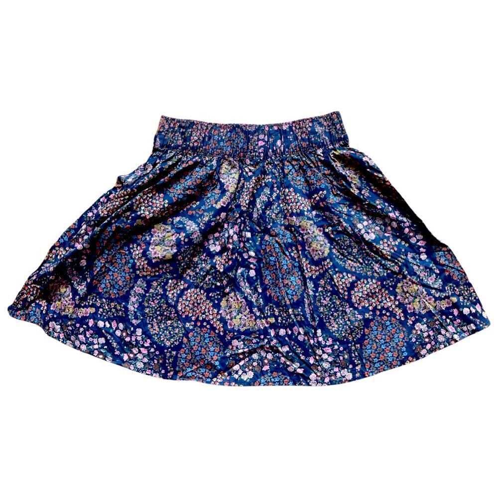 H&M Cotton Floral Skirt Size Medium